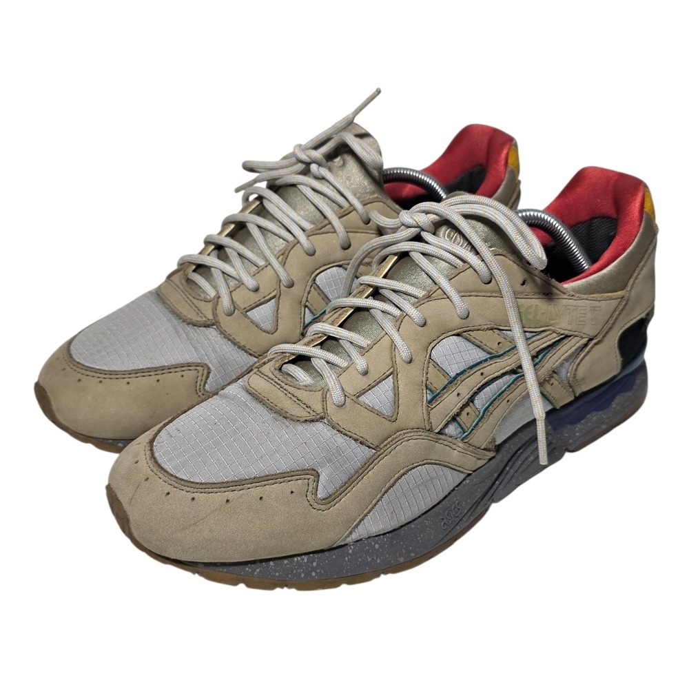 Asics Gel-Lyte V Bodega Get Wet Tan Grey Gore-Tex H44GK Mens Sneakers